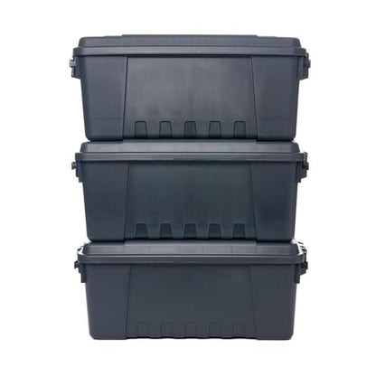 Plano Storage Trunks - color: Charcoal, style: Medium - 3 pack