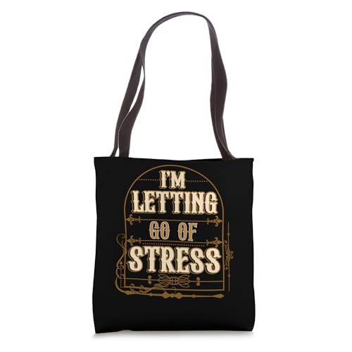 Meditation Letting go of Stress Meditating Training Yoga Tote Bag