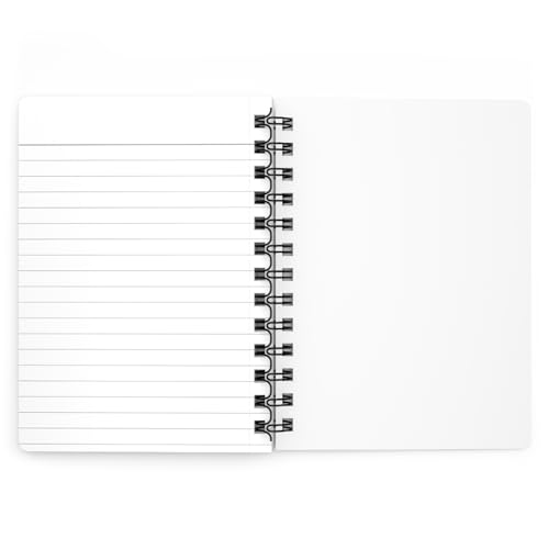 Gratitude Is the Attitude Spiral Bound Journal | Floral Gold Wreath | 150 Lined Pages | Glossy Durable Cover