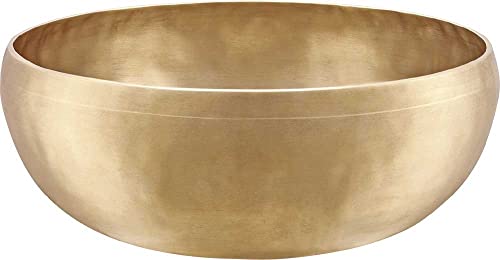 Bronze Singing Bowl with Felt Ring and Cover, Cosmos Series — MADE IN INDIA — For Meditation, Yoga and Sound Healing Therapy, 2-YEAR WARRANTY - size: 11.5", style: Single