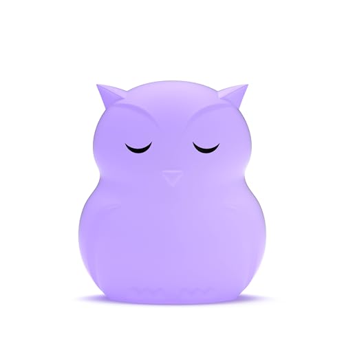 Breathing Pal 'Ollie'- Mindfulness Breathing Light, Guided Visual Meditation Breathing Light, Anxiety Relief Items for Calm Down Corner/Meditation/Sleep Aid for Adult&Kid - size: Ollie (Owl)