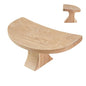 Seiza stool，Kneeling stool for meditation，Single Pedestal Meditation Stool for Ankle Space, Solid Ash Wood Ergonomic Seiza Chair for Yoga & Zen, Posture Support Seat, No Assembly Meditation Bench