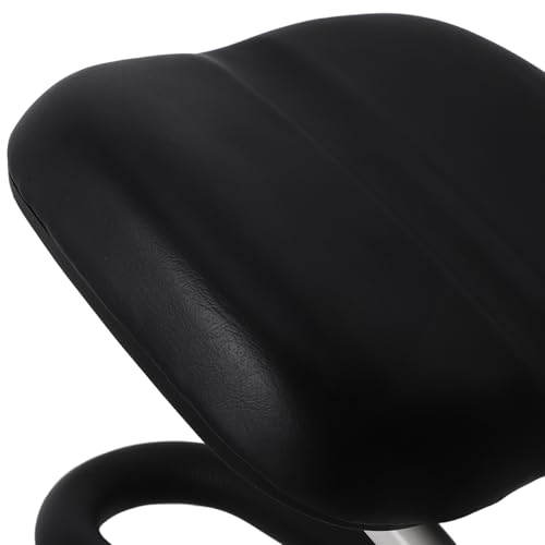 Bench and Stool with Adjustable Height, Black Non-Slip Cover, Portable Zen Prayer Chair for Mindfulness Practice and Sessions