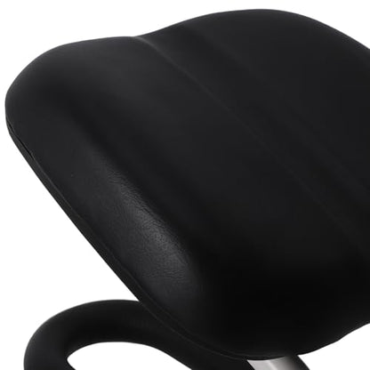 Bench and Stool with Adjustable Height, Black Non-Slip Cover, Portable Zen Prayer Chair for Mindfulness Practice and Sessions