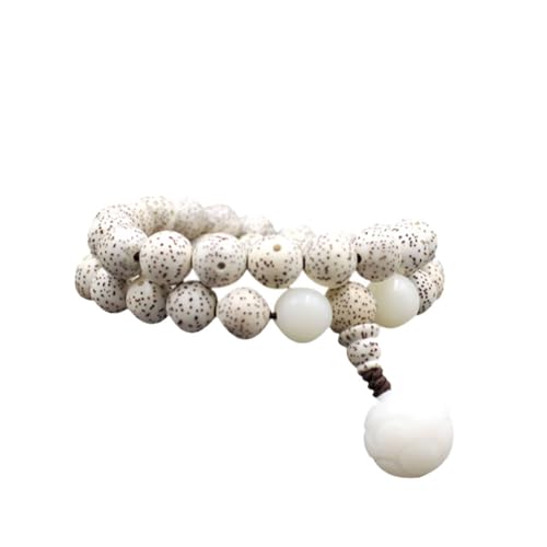 Natural Star Moon Bodhi Bracelet for Women Men Double-loop Winding Star Moon Bead Bracelet Meditatioon Healing Anxiety Relief Energy Buddha Bead Bracelets Birthday Gift - color: Bodhi 27