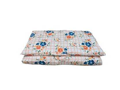 COLLECT PRESENT Soft Foldable Cotto Mattress and Cotto Gadda | Easy to Store 72X36 Inches Portable Bedding Option Made with Handcrafted Cotto and Assorted Traditional Designs