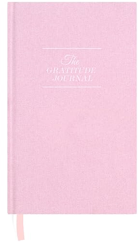 The Gratitude Journal - for More Mindfulness, Happiness, Positive Vibes, Affirmations, Productivity, and Self Reflection -Undated Daily Journal - color: Pink