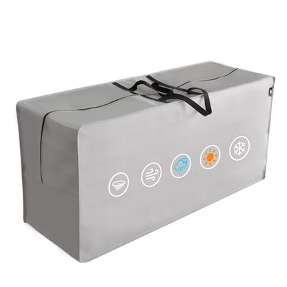 Outdoor Cushion Storage Bags Waterproof Outdoor Cushions Storage Bag Extra 48" L x 16" W x 22" H Large Patio furniture Cushion Storage Bag with Handle and Zipper