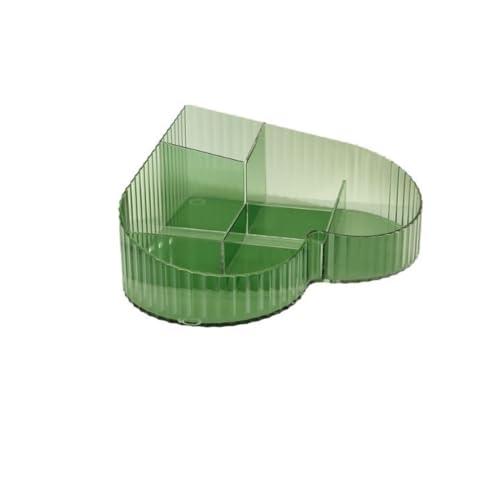 Jewelry Box Simple Storage Box Desktop Transparent Creative Home Storage Box Love Light Luxury Cosmetics Storage Box Jewelry Organizer
