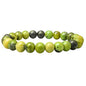 Amazing Gemstone Crystal Bracelet for Women Men's Gifts - Protection Healing Crystal Bracelet - 8mm Gemstone Beaded Stretchable Bracelet Pulseras Para Hombres Mujer Stocking Stuffers Mothers Day Gift (Chrysoprase) - color: Chrysoprase