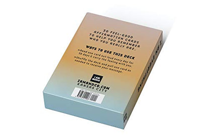 I AM & CO I AM Everything Affirmation Cards Deck - 30 Card Deck - Daily Affirmation Cards for Self Love, Positive Mindset, Motivation & Manifestation - Mindfulness and Self Care Inspirational Cards
