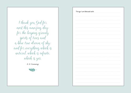 A Daily Dose of Blessings: A Daily Journal for Appreciating Life's Gifts