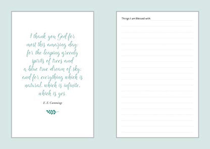 A Daily Dose of Blessings: A Daily Journal for Appreciating Life's Gifts