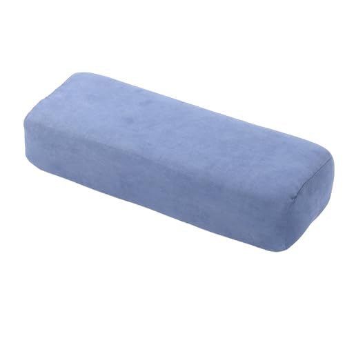 Keenso Meditation Cushion, Supportive Comfortable Floor Pillow with Washable Suede Cover for Yoga Meditation Home Relaxation (Blue) - color: Blue