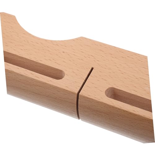 Kisangel Wooden Frog Instrument with Mallets Light Yellow Percussion Block for Adults Ergonomic Design for Comfortable Handling for Musical Education and Events