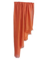 Harewom Lightweight Gauze Linen Feeling Shawl Wraps for Women Beach Summer Scarf for Evening Wedding Dresses - color: Shawl Wraps - Orange