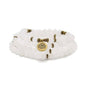 108 Natural Stone Mala Beads Yoga Bracelet with Lotus Charm - style: White Jade