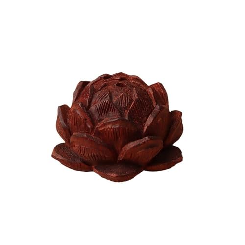 Antique Fancy Wooden Statue Accents Zen Meditation Wood Sculpture Decor for Living Room Spa Or Yoga Studio Centerpiece Books Living Room Bedroom Ornament