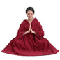 Meditation Clothing,Plush Meditation Cloak Meditation Cloak Meditation Clothes Monk Clothes Layman Clothes Thick and