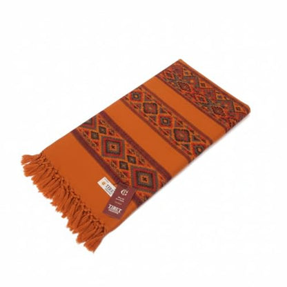 Handloom Wool Meditation Shawl, Oversized Wrap Throw, Gift for Men and Women - color: Ht-fine08