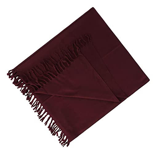 HANDTECHINIDA Tibetan Woolen shawl for Meditation Yoga Travel Champagne Nursing Pashmina Kashmiri Plus size Prayer Wrap - color: Shawl-4