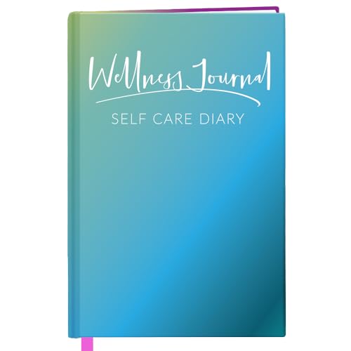 BookFactory Wellness Journal/Personal Health Diary/Mental and Physical Wellness Book - Soft Touch Laminate Hardbound, 100 Pages, 6'' x 9''(DX) (Made in USA) - style: Wellness Laminate Hardbound