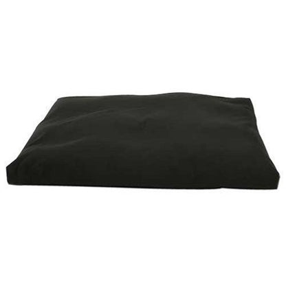 Kapok Zafu and Zabuton Meditation Cushion Set (2pc) - color: Black