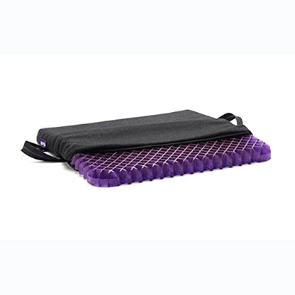 Purple Simply Seat Cushion | Pressure Reducing Grid Designed for Ultimate Comfort | Designed for Cars and Travel | Made in The USA - size: Simply