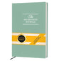 Gratitude Journal for Women & Men – 5 Minute Guided Daily Journal with Prompts for Mindfulness, Self Care & Positive Thinking, 300 Seconds Daily Reflection, Light Green Linen Cover - color: Light Green