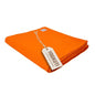 Yogikuti Iyengar Cotton Yoga Blanket Set of One – Thick Handwoven Yoga Blankets for Restorative Yoga, Meditation & Pranayama – Premium Cotton Yoga Blanket for Support & Comfort in Pranayama (Orange)