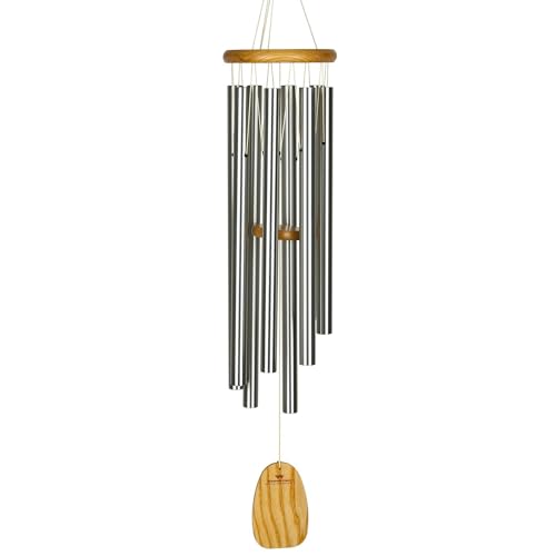 Woodstock Chimes Signature Collection, Woodstock Meditation Chime, 39'' Eastern Energies Wind Chimes for Outdoor, Patio, Home or Garden Décor (TMS)