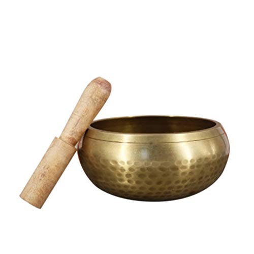 Singing and Relaxing Sound Decoration Board Buddha Yoga Tibetan Bowl(8cm) - size: 8cm