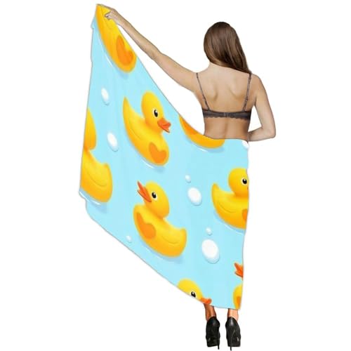 Fashion Travel Swimwear Bikini Wrap All Seasons Chiffon Scarf Beach Yarn Shawl - color: Color980