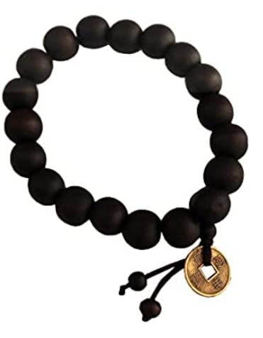 SBWC Wooden Beads Handmade Bracelet Lucky Coin Bracelet Vadic Kala Dhaga Bracelet Wooden Wirst Bead Band