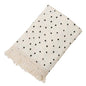 vctops Muslin Baby Blanket with Tassels 100% Cotton Polka Dot Print Swaddle Blankets 39"x47" Lightweight Soft Breathable Gauze Blanket for Sleeping (Polka Dot,39"x47") - color: Polka Dot, size: Baby(39"x47")