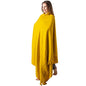 Meditation Shawl or Meditation Blanket, Shawl/Wrap, Oversize Scarf/Stole. Large. Unisex. - color: Yellow
