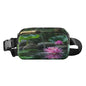 Small Travel Fanny Pack with Adjustable Strap Unisex Meditation Relaxation Pattern Waist Pack for Running, Hiking