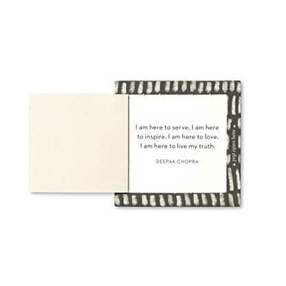 Compendium ThoughtFulls Pop-Open Cards — Live with Intention — 30 Pop-Open Cards, Each with a Different Inspiring Message Inside - color: Live with Intention, size: 2.25x2.25 inches