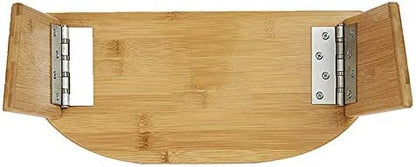 Kneeling Meditation Bench with Folding Bamboo Meditation Bench Legs, Perfect Kneeling Stool Ergonomic Bamboo Yoga Bench - Includes Carry Bag, Colle