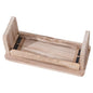 ibasenice Wooden Meditation Stool Portable Zen Kneeling Seat for Comfortable Praying and Meditation Practice Non-Slip Design for Enhanced Stability and Support