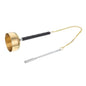 1pc Chime Instrument Buddhist Temple Bells Tibetan Buddhist Decor Meditation Sound Chime Handbell for Meditation