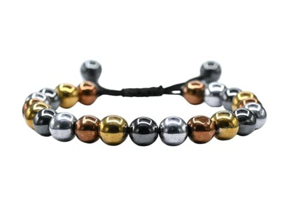Amazing Gemstone Smoking Cessation Bracelet - Multi Hematite Bracelet Set for Men Women Healing Calming Anxiety Stress Relief Gifts (Adjustable) - color: Smoking Cessation