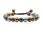 Amazing Gemstone Smoking Cessation Bracelet - Multi Hematite Bracelet Set for Men Women Healing Calming Anxiety Stress Relief Gifts (Adjustable) - color: Smoking Cessation