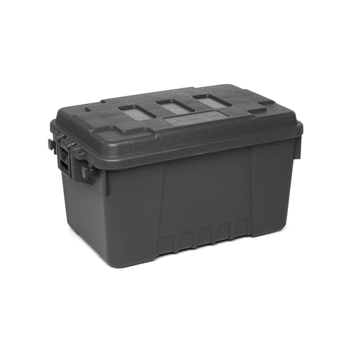 Plano Storage Trunks - color: Charcoal, style: Small - 3 pack