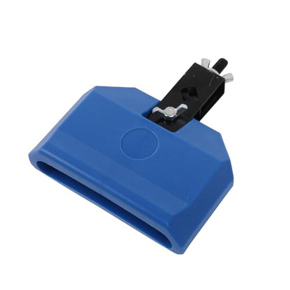 2 Pieces High Pitched Plastic Musical Percussion Instruments Red Block 170×150×50MM & Blue Block 150×120×40MM