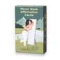 Mirror Affirmation Cards - 55 Mindfulness Cards with Mirror | Discover Your Five Power Sources: Genius, Beloved, Guardian, Warrior, and Royal. Inspirational Quotes Affirmation Cards for Motivation, Meditation, and Self-Care