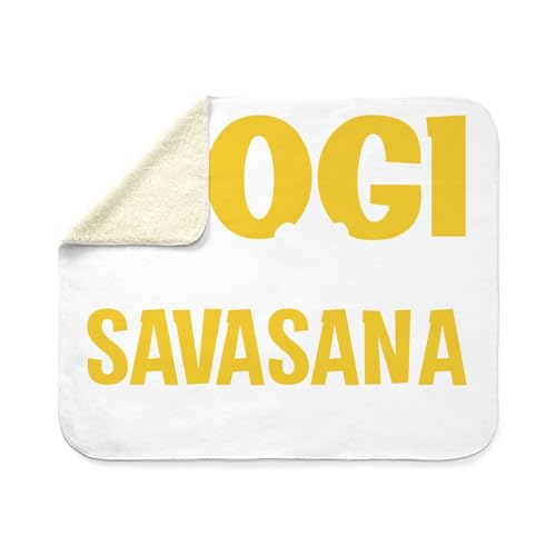 CafePress Meditation Yogi Needs Sherpa Fleece Throw Blanket 60" L x 50" W