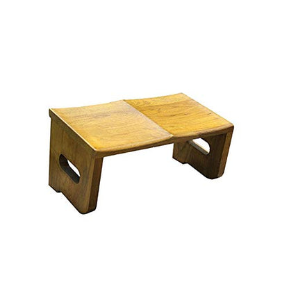 CKIDS Wooden Meditation Bench Kneeling Stool for Prayer Yoga Seat