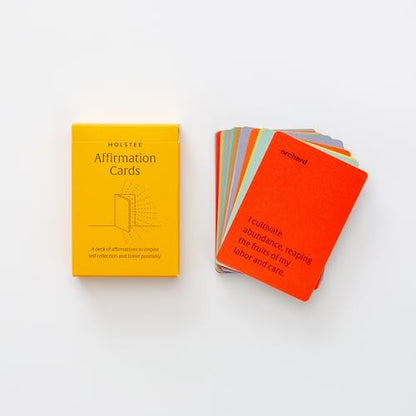 Holstee Affirmation Cards - 52 powerful affirmations grounded in symbols from the natural world and human creativity