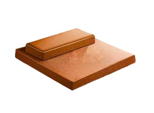 Handcrafted Meditation Mat,Large and Meditation Cushion,Portable Foldable Floor Cushion Outdoor Coconut Fibre Linen Yoga Cushion(Size:24x24inch,Color:Light brown1) - color: Light Brown1, size: 24x24inch